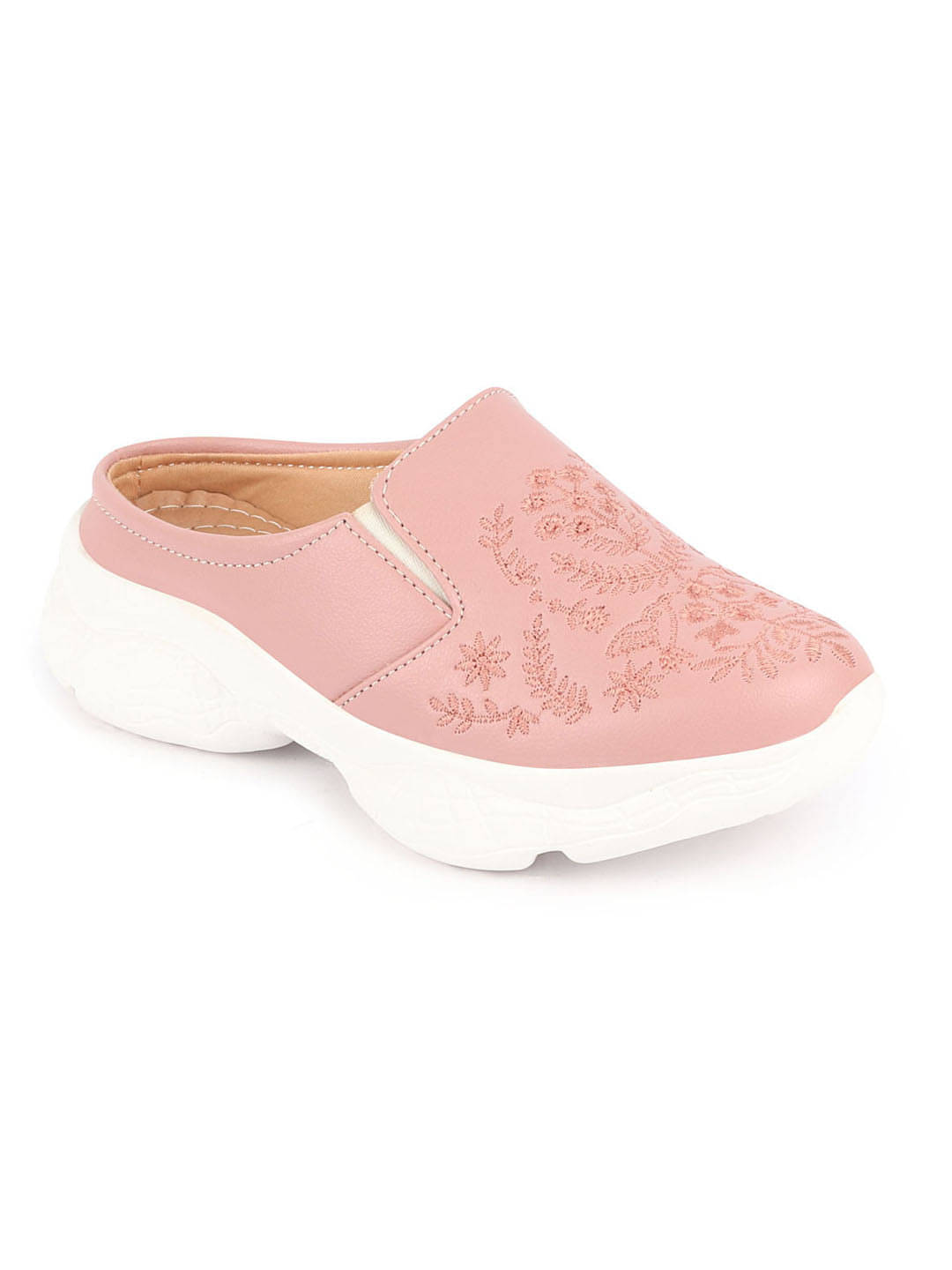     			Fausto Pink Women's Mules Shoes