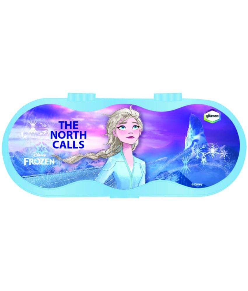Gluman Disney Peapod Pencil Box with clip locks, 3D Frozen     			Gluman Disney Peapod Pencil Box with clip locks, 3D Frozen