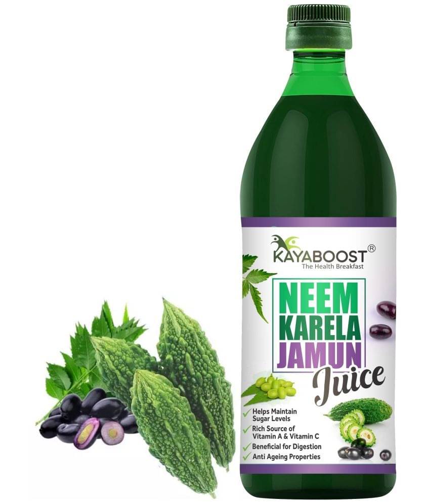     			KAYABOOST Neem, Karela, Jamun Juice - 100% Natural & Sugar Free (500 ml)