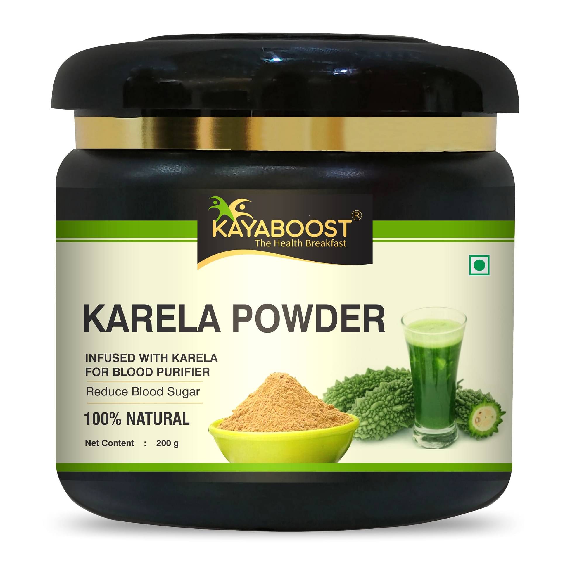     			KAYABOOST Karela Powder | For Diabetes Control | Cleanse Liver | 200 g