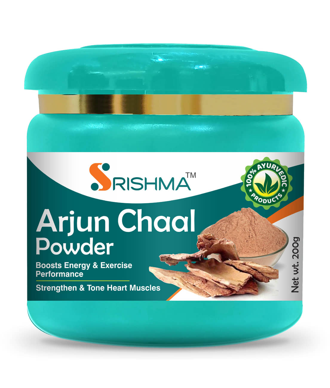 Srishma Arjun ki Chaal Powder, Arjuna Bark, Arjun Chal Tree Chhal (200 g)
