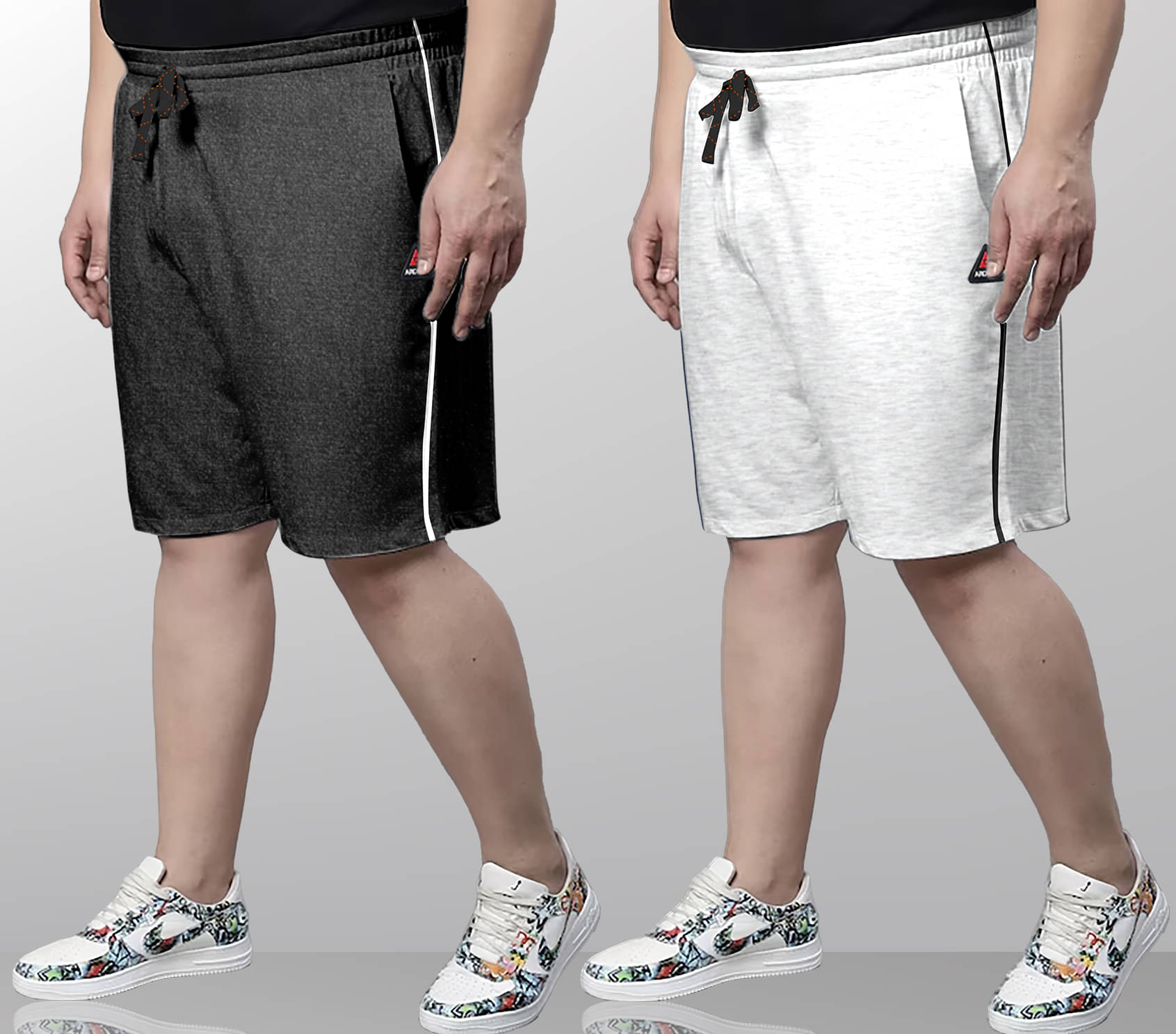 Ardeur Multi Cotton Blend Men's Shorts ( Pack of 2 )     			Ardeur Multi Cotton Blend Men's Shorts ( Pack of 2 )