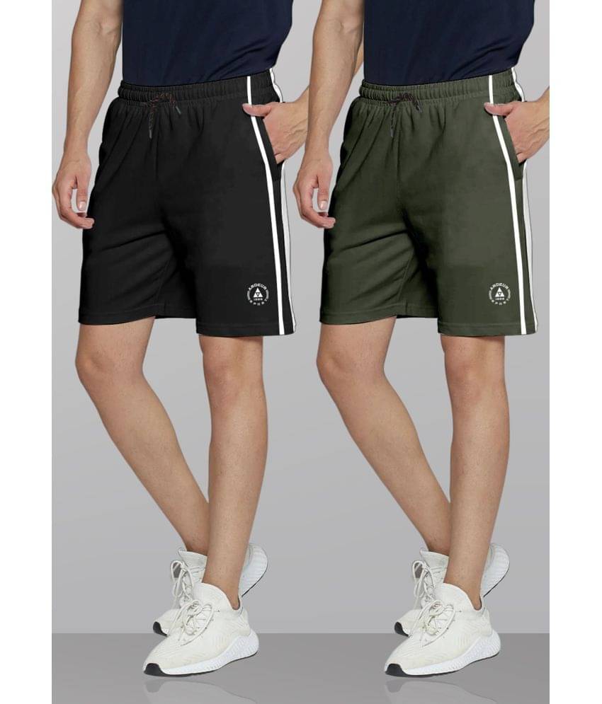     			Ardeur Multi Cotton Blend Men's Shorts ( Pack of 2 )