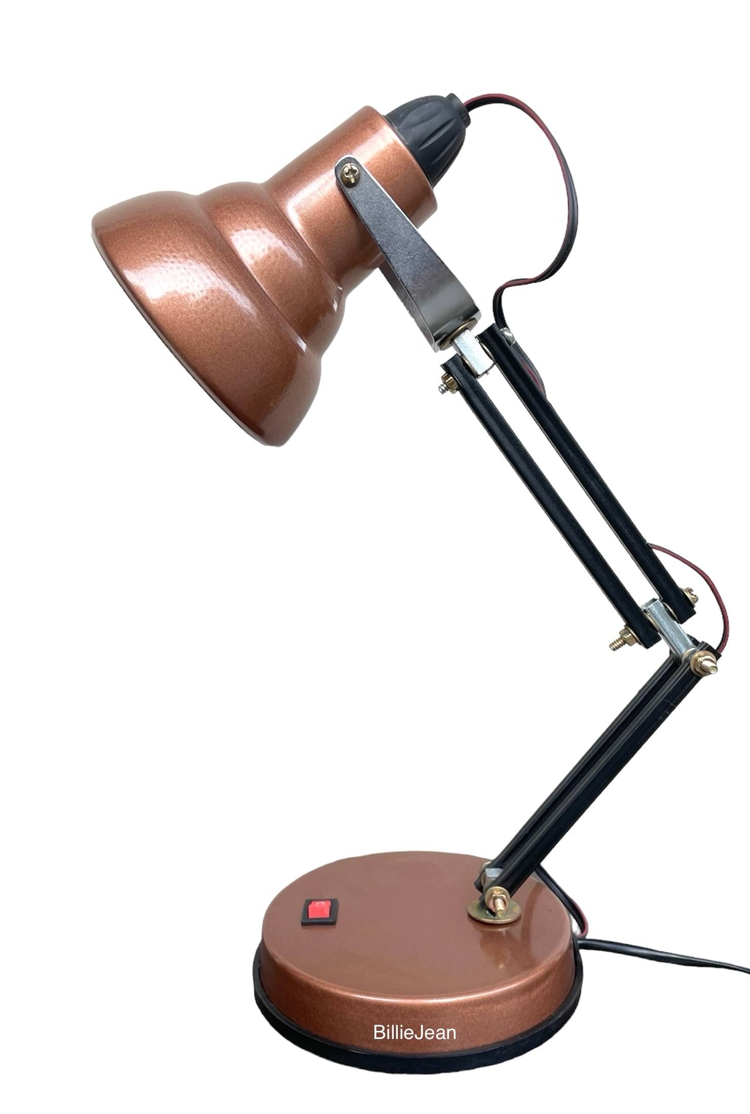     			BillieJean Copper Study Table Lamp ( Pack of 1 )