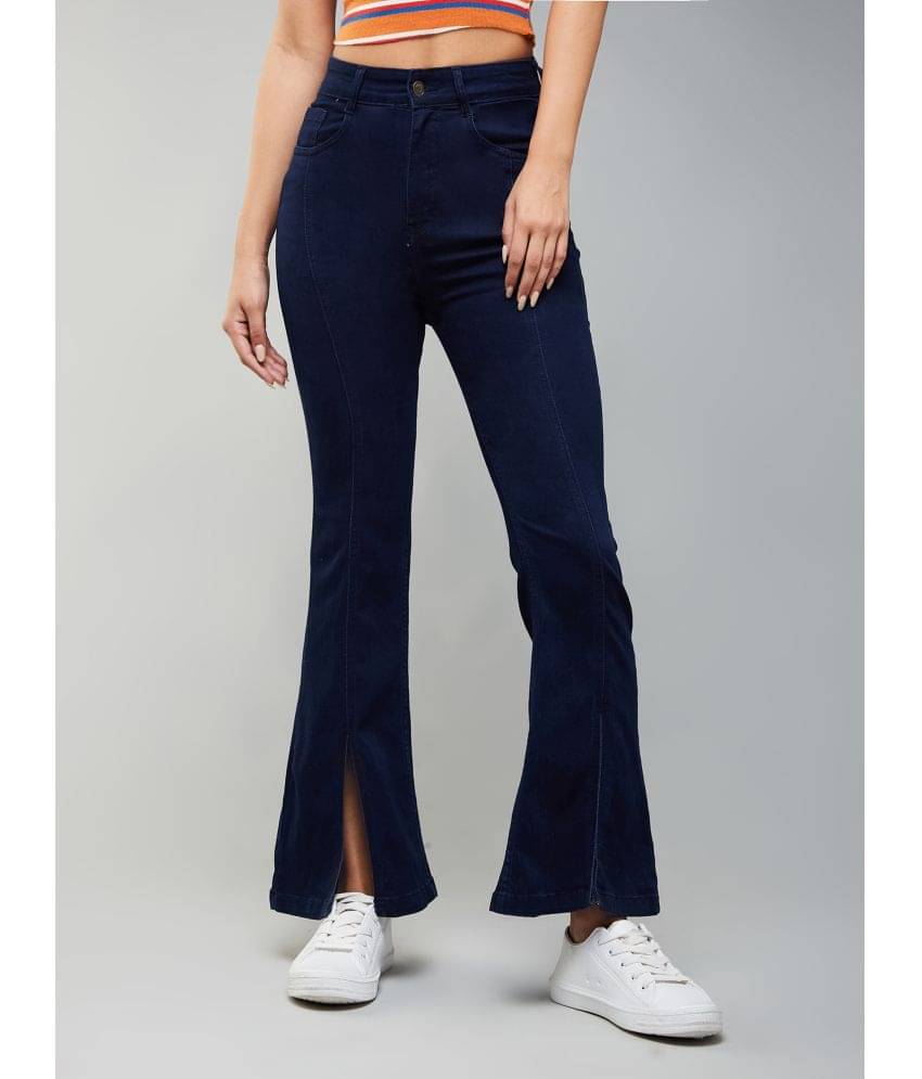     			Dolce Crudo - Navy Blue Denim Bootcut Women's Jeans ( Pack of 1 )