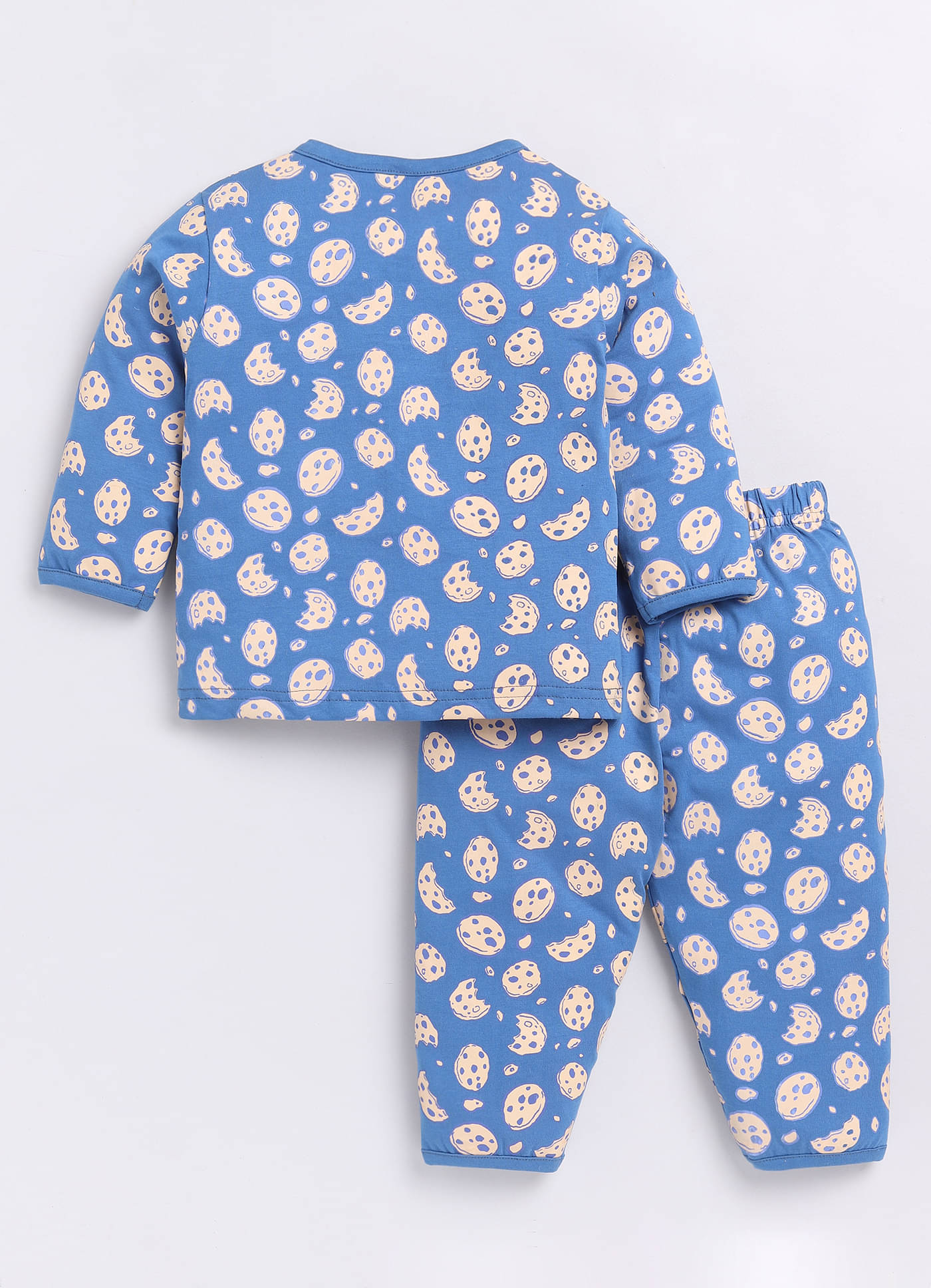     			Dollar Blue Cotton Baby Boy T-Shirt & Trouser ( Pack of 1 )