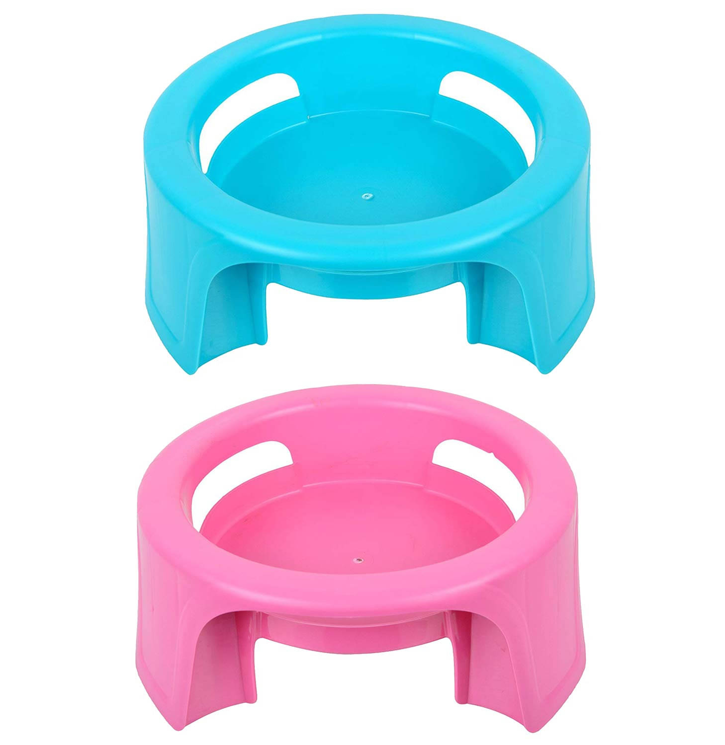     			FIT4CHEF Multicolor Polypropylene Matka Stand ( Pack of 2 )