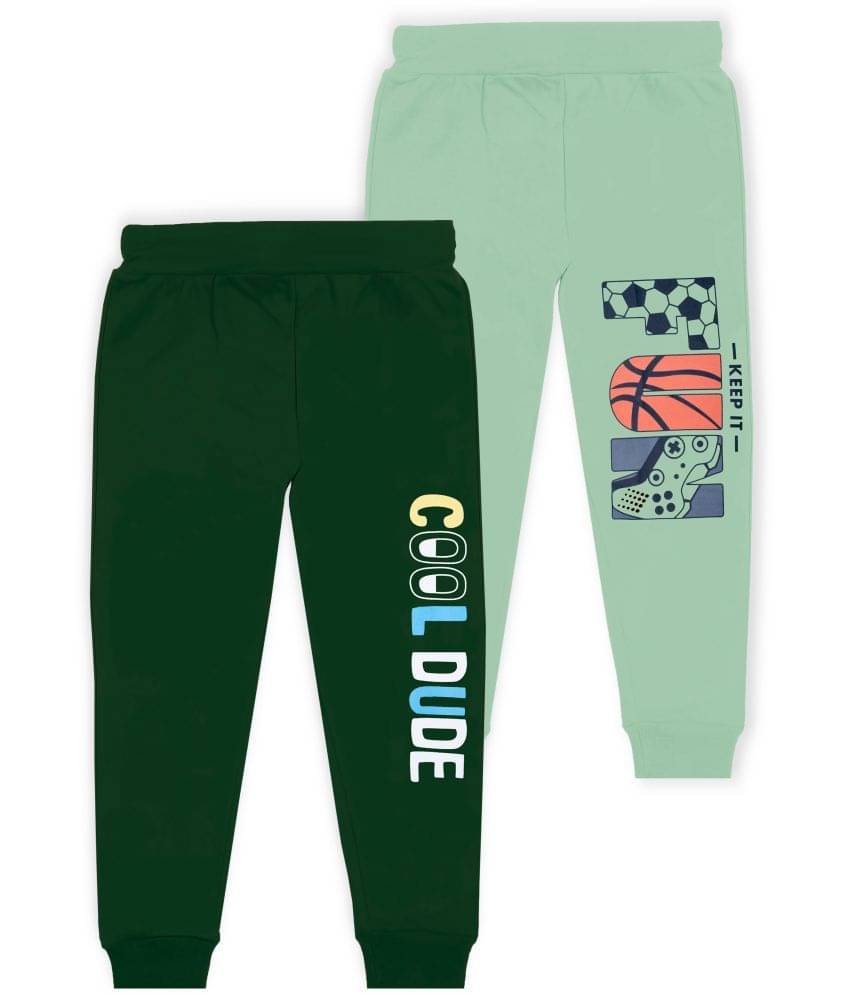     			J&JP Pack of 2 Boys Cotton Blend Trackpant ( Multicolor )