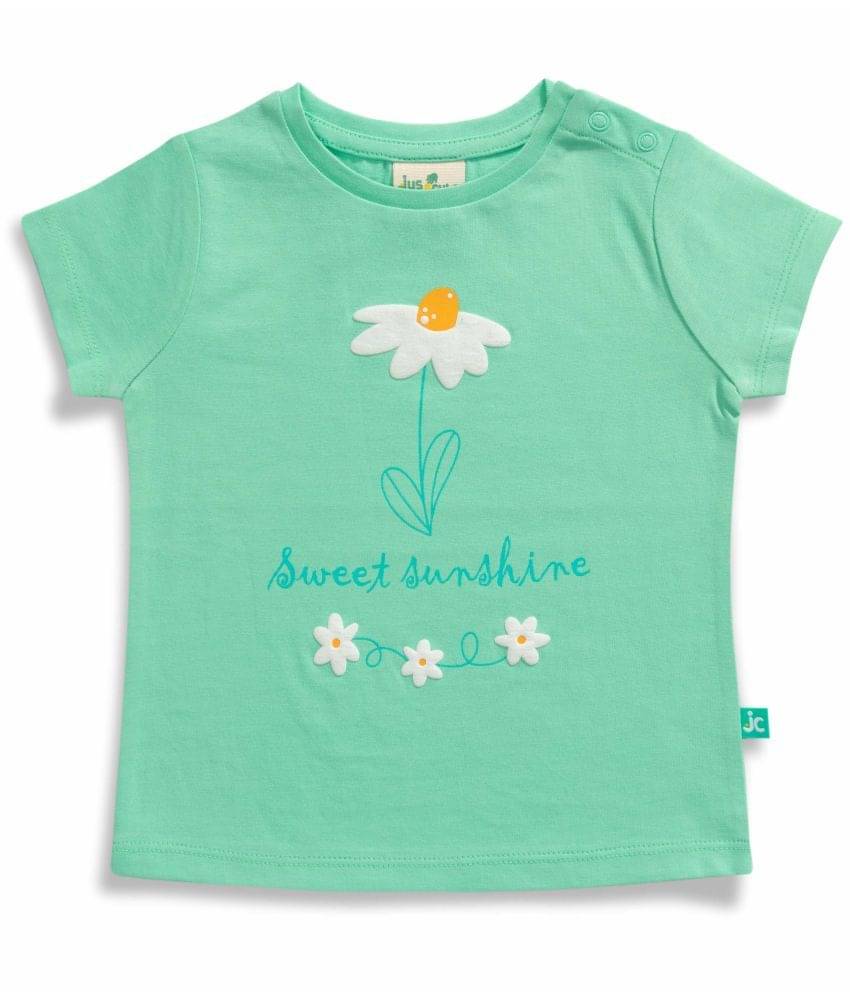     			Juscubs Pack of 1 Girls Cotton T-Shirt ( Green )