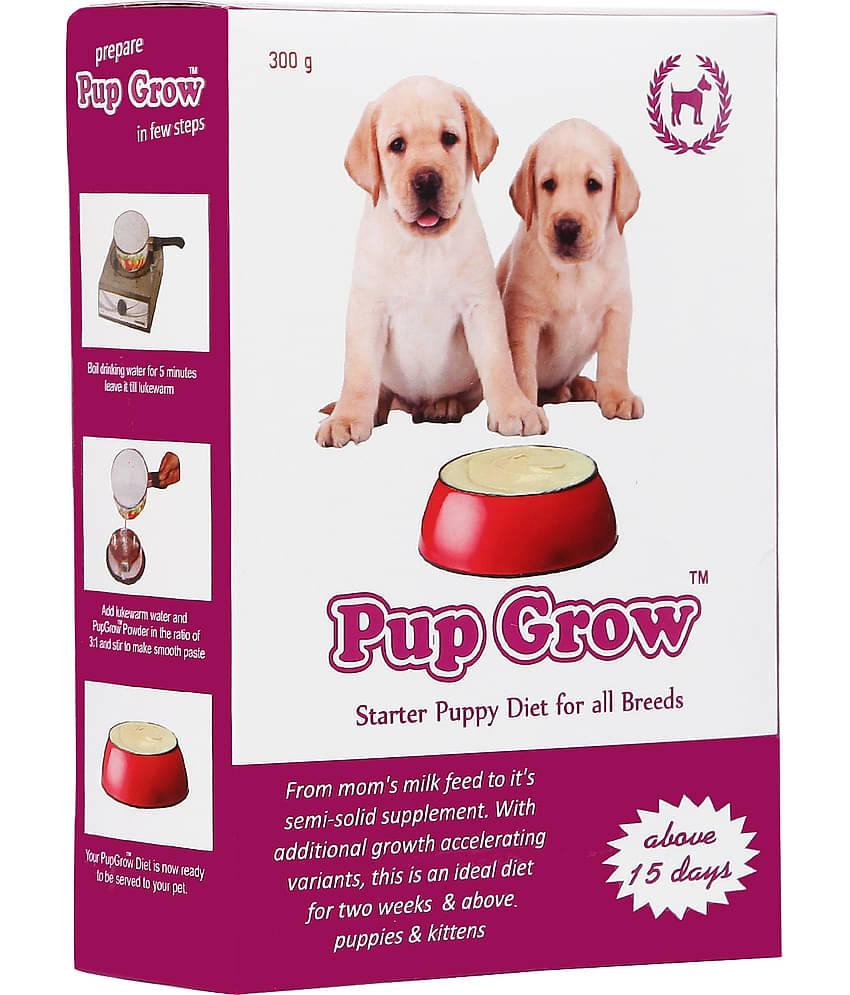 Pup Grow Dry Dog Food Milk for Puppy ( 300 gms )