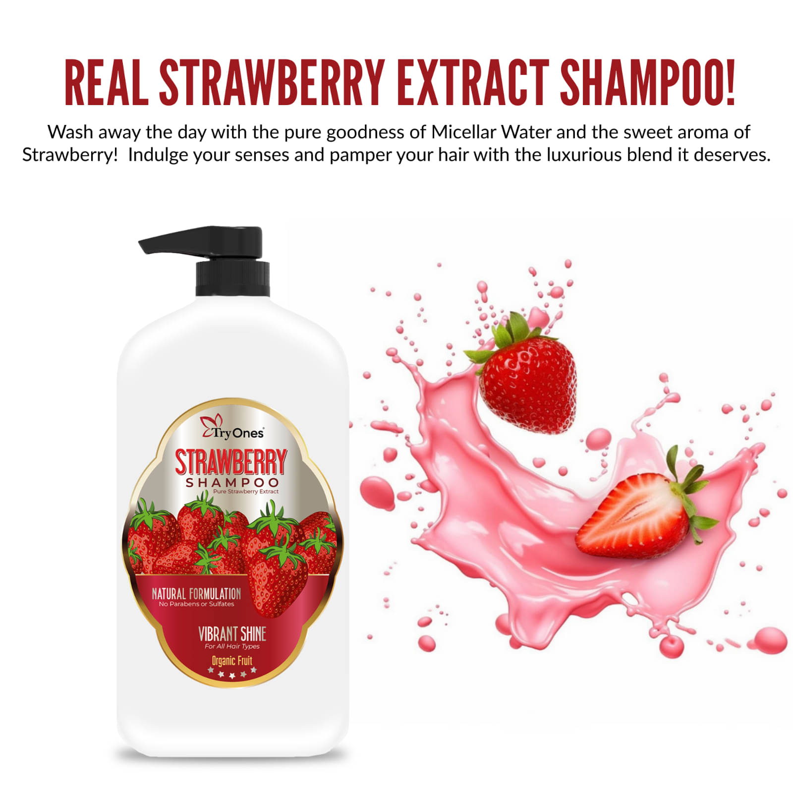     			TRYONES Daily Care Shampoo 1000ml ( Pack of 1 )