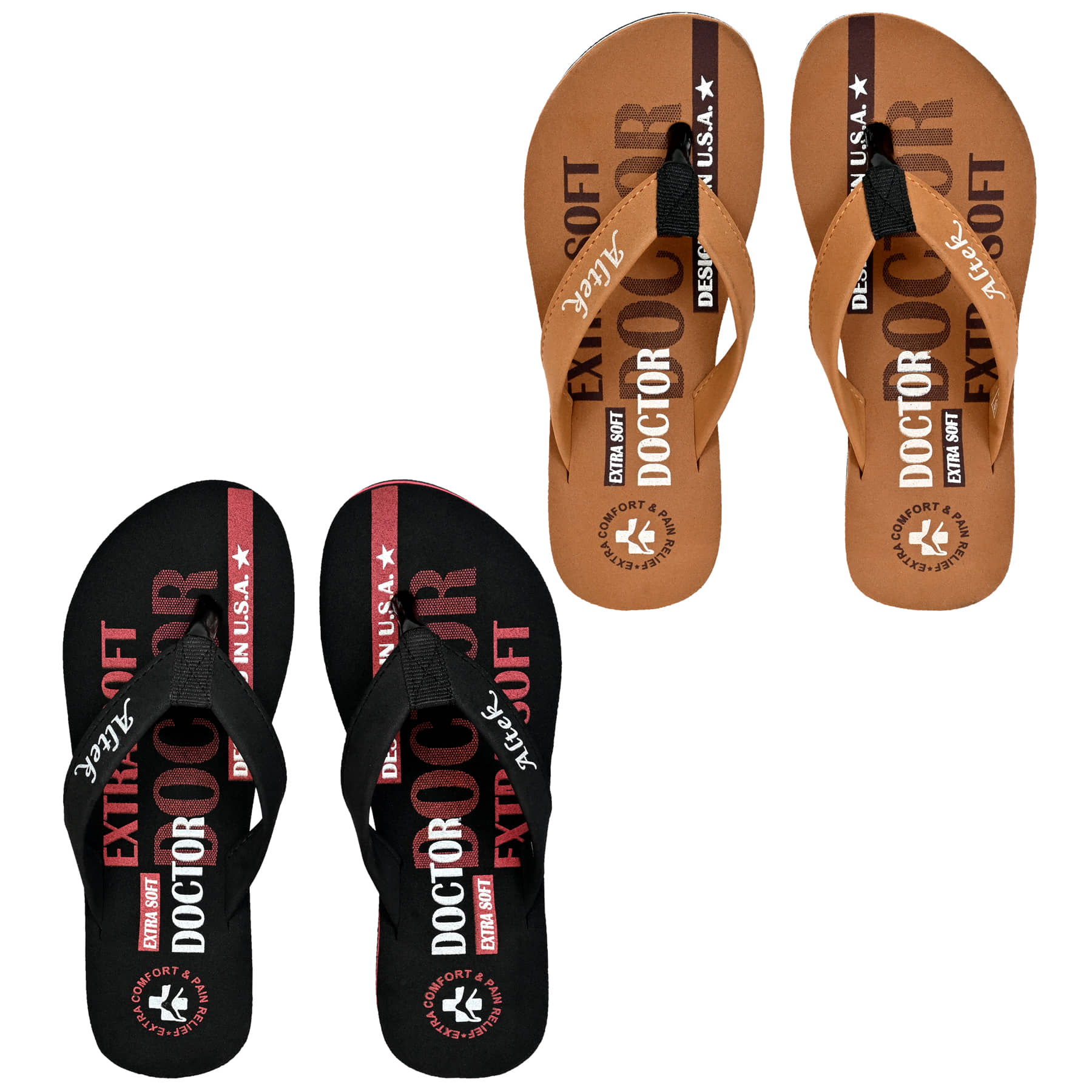 Altek Tan Women's Flip Flop