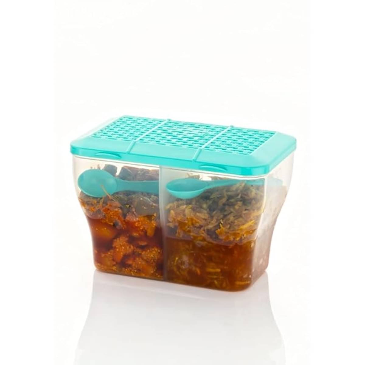     			Analog Kitchenware Dal/Masala/Vegetable Plastic Sea Green Multi-Purpose Container ( Set of 1 )