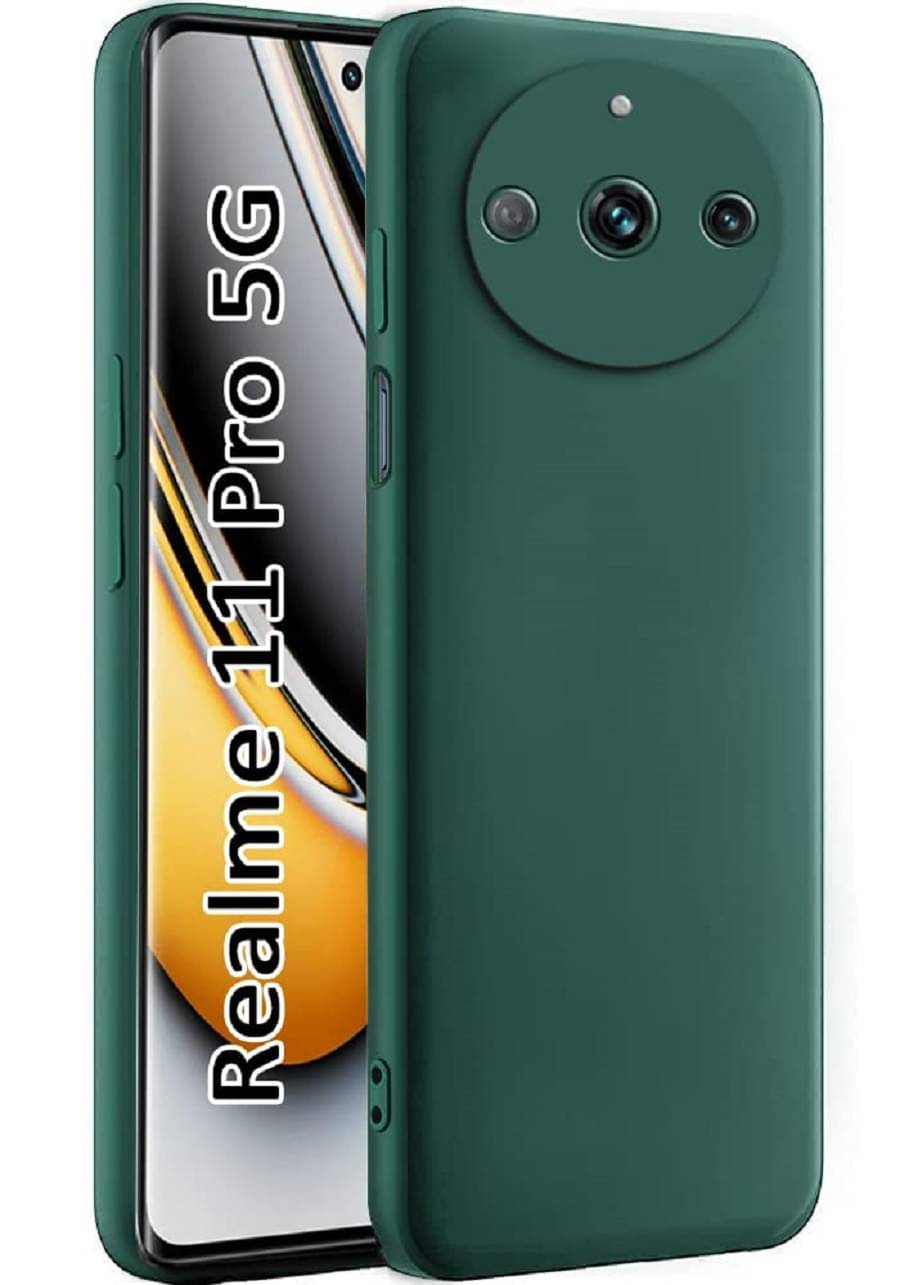     			Case Vault Covers Silicon Soft cases Compatible For Silicon Realme 11 Pro ( Pack of 1 )