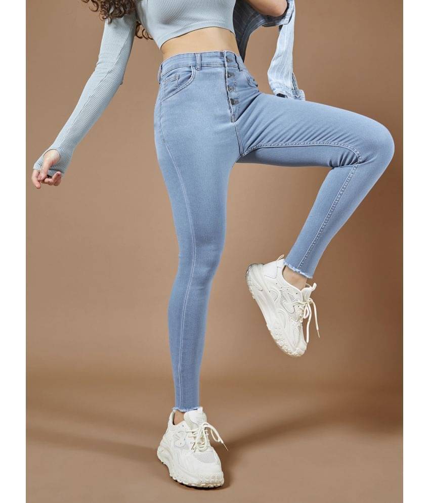     			Dolce Crudo - Blue Denim Skinny Fit Women's Jeans ( Pack of 1 )