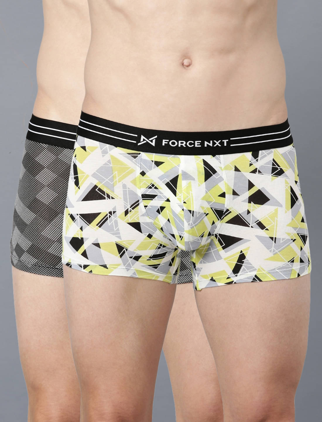 Force NXT Pack of 2 Cotton Trunks For Men's ( Multicolor ) Force NXT Pack of 2 Cotton Trunks For Men's ( Multicolor )