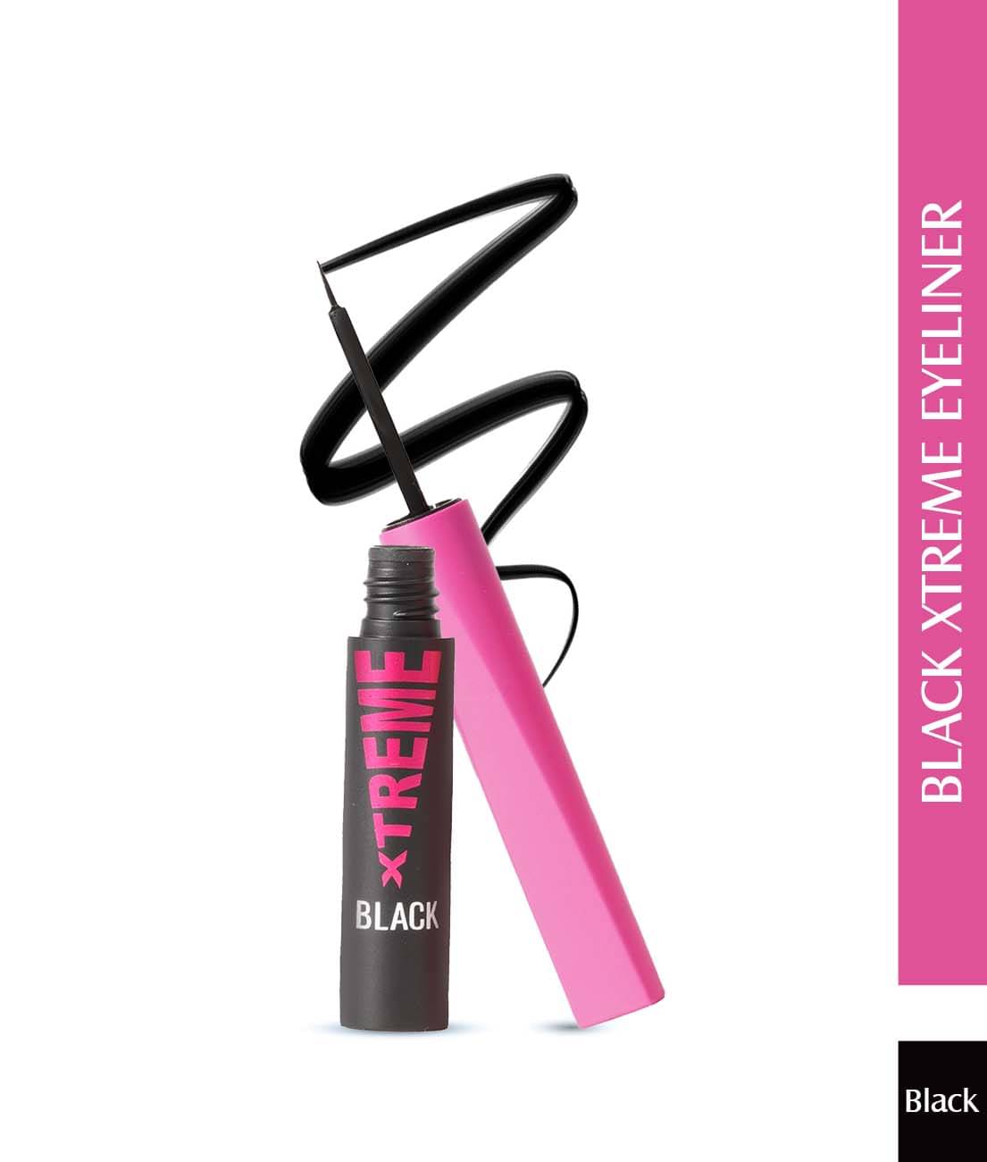     			Glam21 Xtreme Black Eyeliner Smudge-Proof & Water-Resistant 12Hrs Stay Matte Finish Quick Drying 4ml