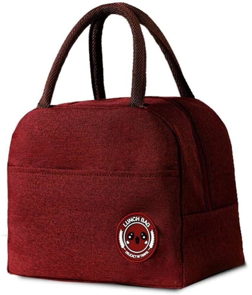     			House Of Quirk Red Lunch Bags ( 1 Pc )