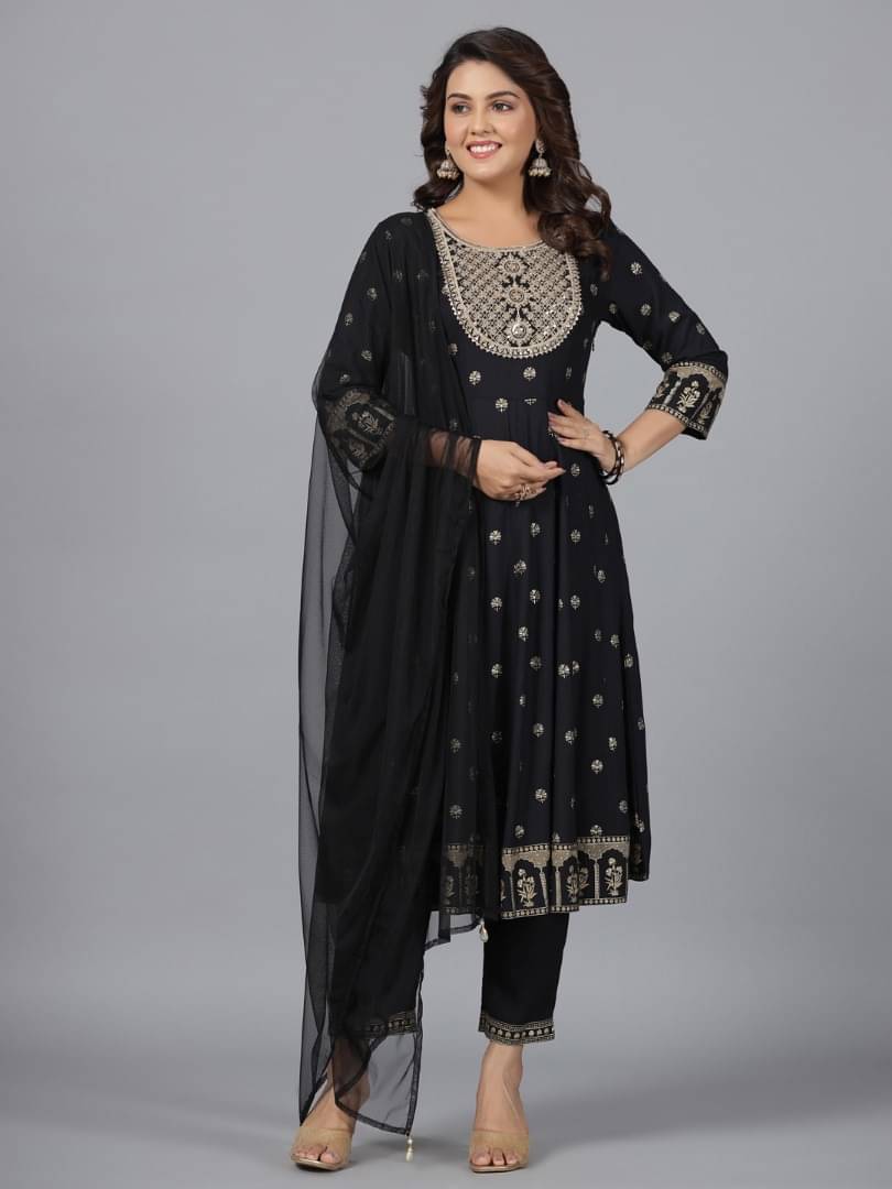 Juniper Satin Printed Kurti With Pants Women's Stitched Salwar Suit - Beige ( Pack of 1 ) Juniper Satin Printed Kurti With Pants Women's Stitched Salwar Suit - Beige ( Pack of 1 )