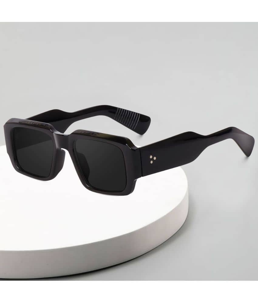 Peter Jones Light Grey Oversized Sunglasses ( Pack of 1 )