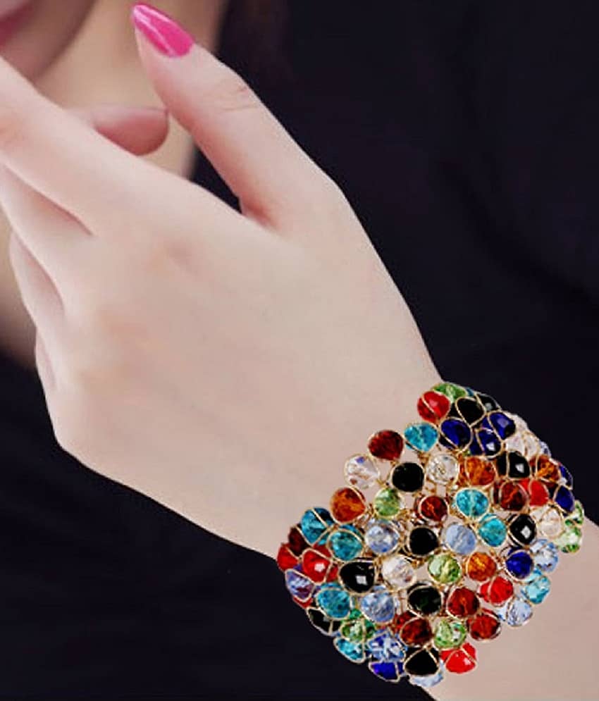 Renaissance Traders Multicolor Bracelet ( Pack of 1 ) - Bangles & Bracelets | Buy online on ZillyBuy