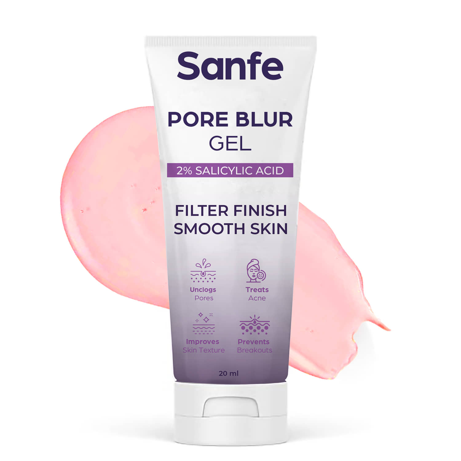 Sanfe Face Serum Aloe Vera Pores Size Reducing For Normal Skin ( Pack of 1 )