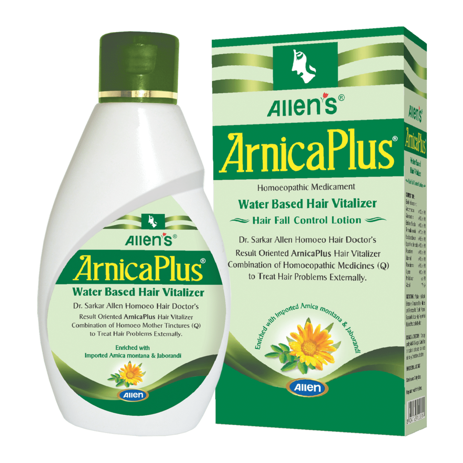     			ALLEN ArnicaPlus Hair Root Vitalizer Oil 100 ml Pack Of 2