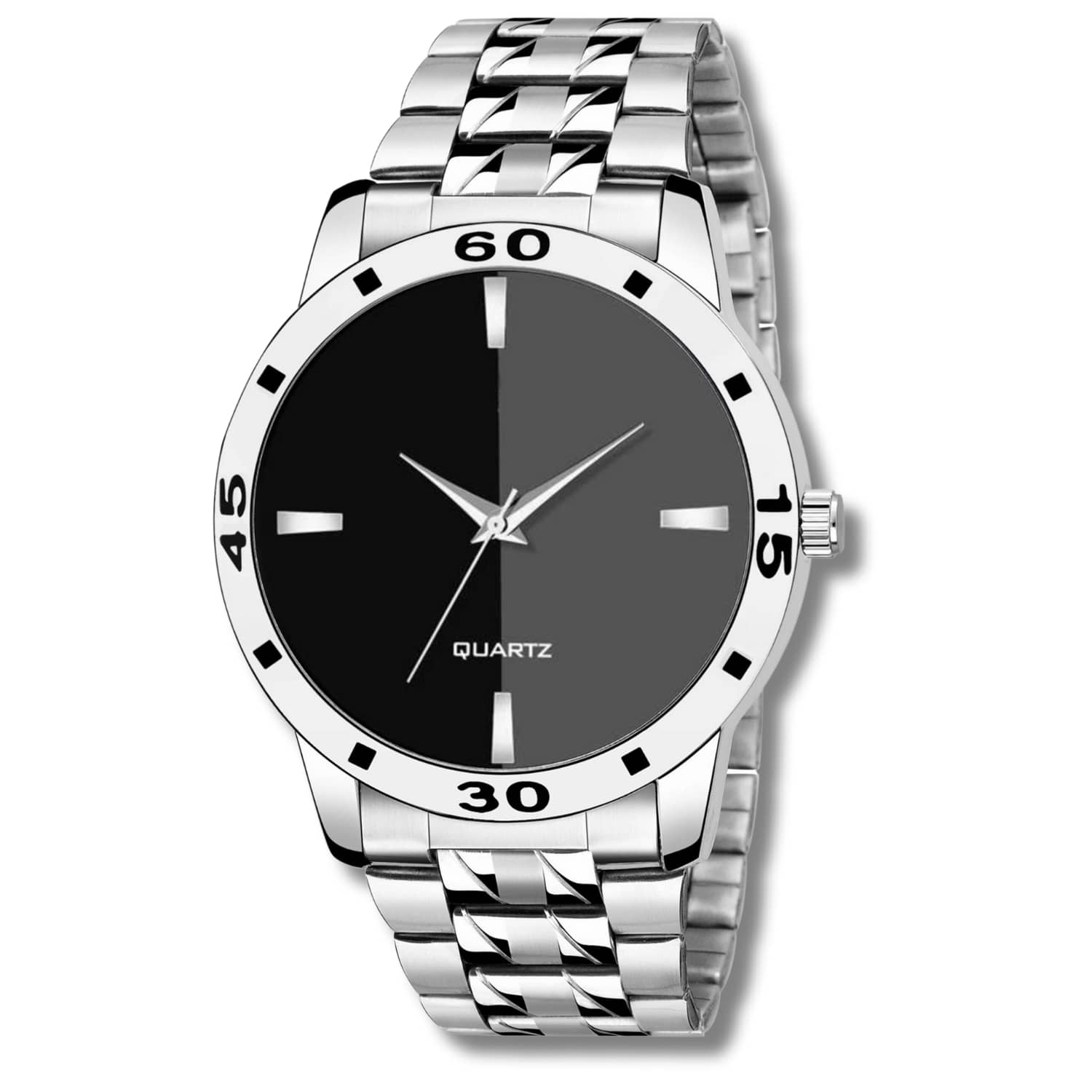 AQUA BLISS Silver Stainless Steel Analog Men's Watch