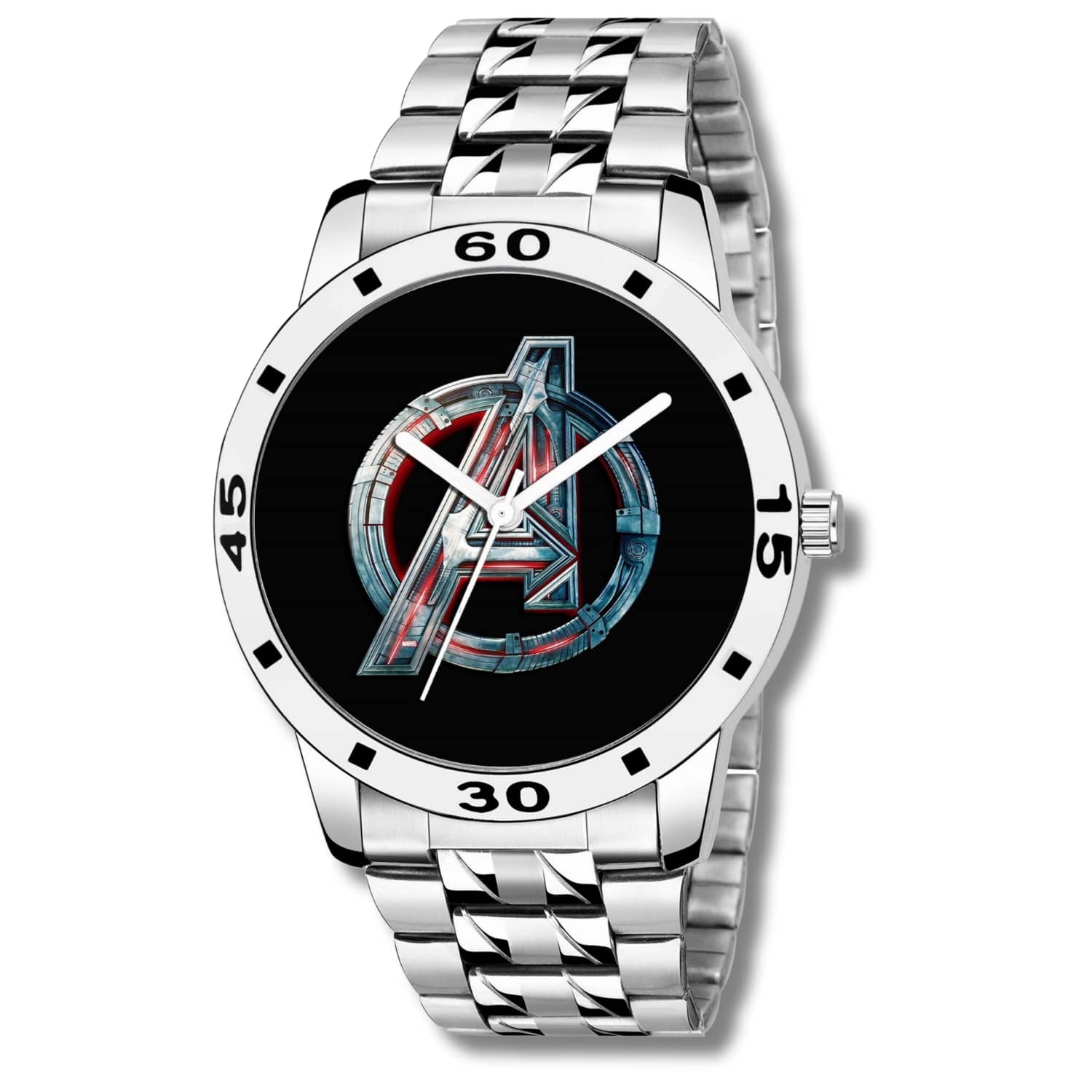 AQUA BLISS Silver Stainless Steel Analog Men's Watch