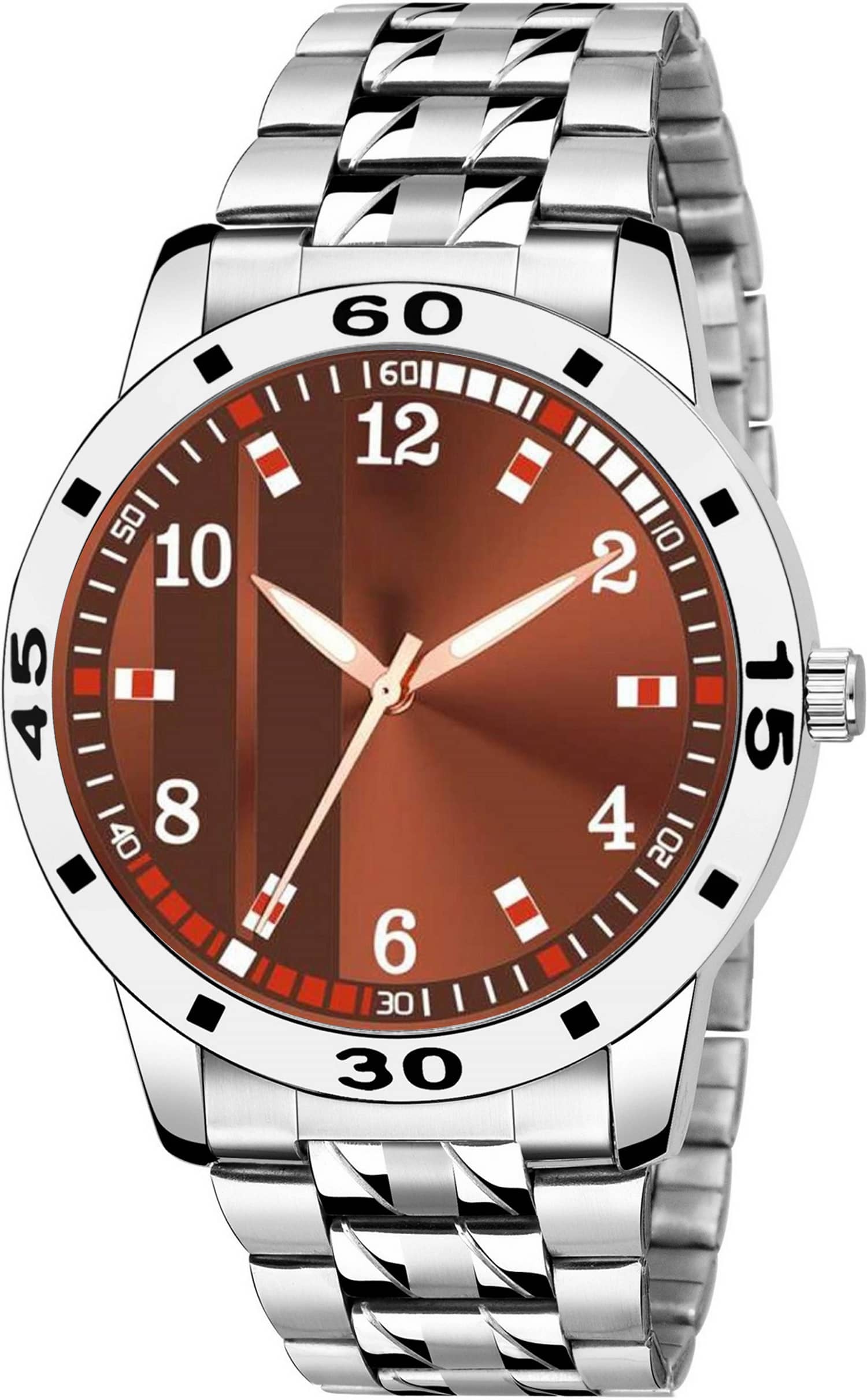 AQUA BLISS Silver Stainless Steel Analog Men's Watch
