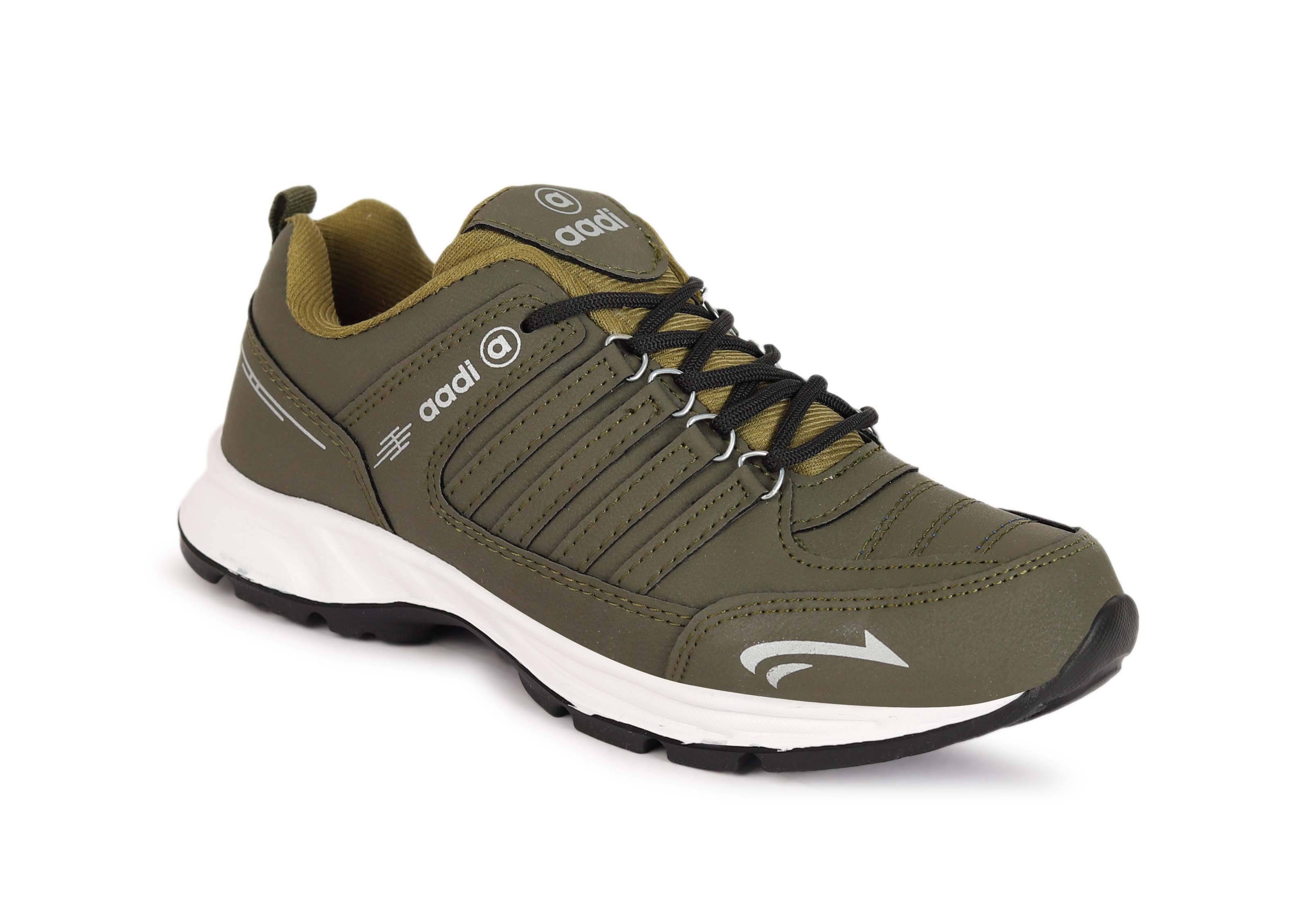     			Aadi Sports Running Shoes Olive Men's Lifestyle Shoes