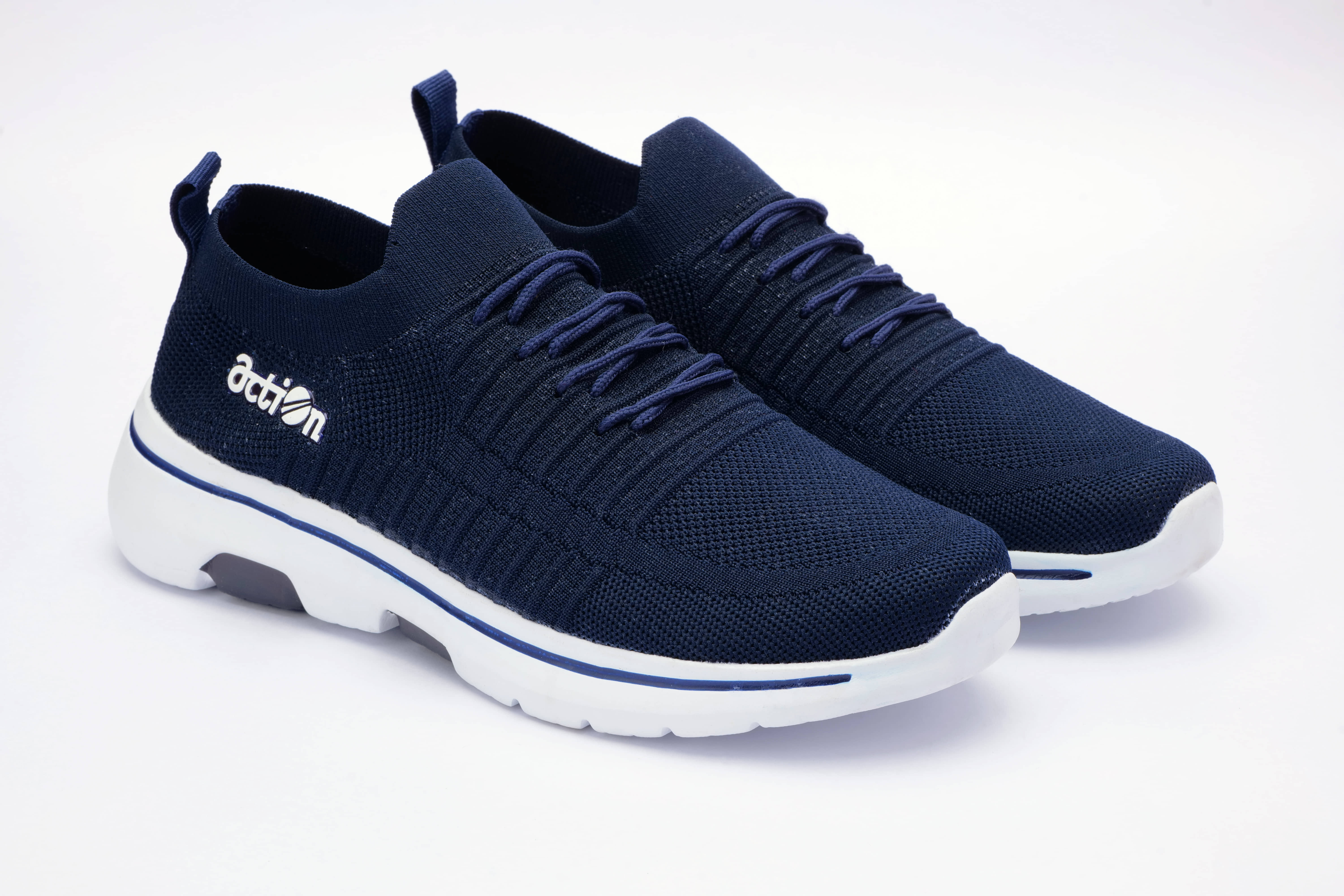 Action Gray Men's Sports Running Shoes - Sports Shoes | Buy online on ZillyBuy
