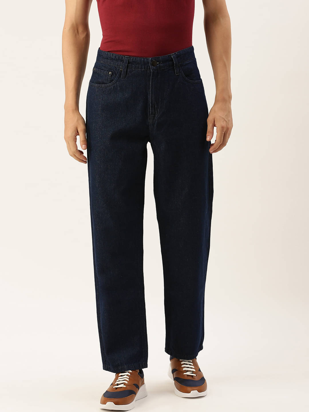     			Bene Kleed Men Pure Cotton Relaxed Fit Jeans