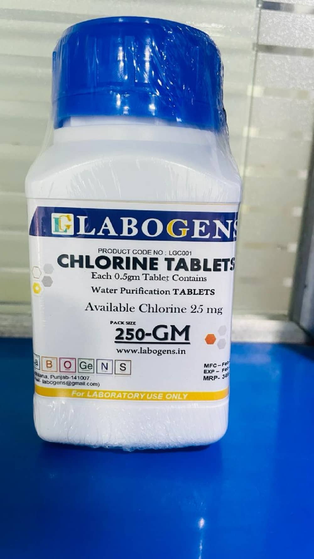CHLORINE TABLETS 250GM