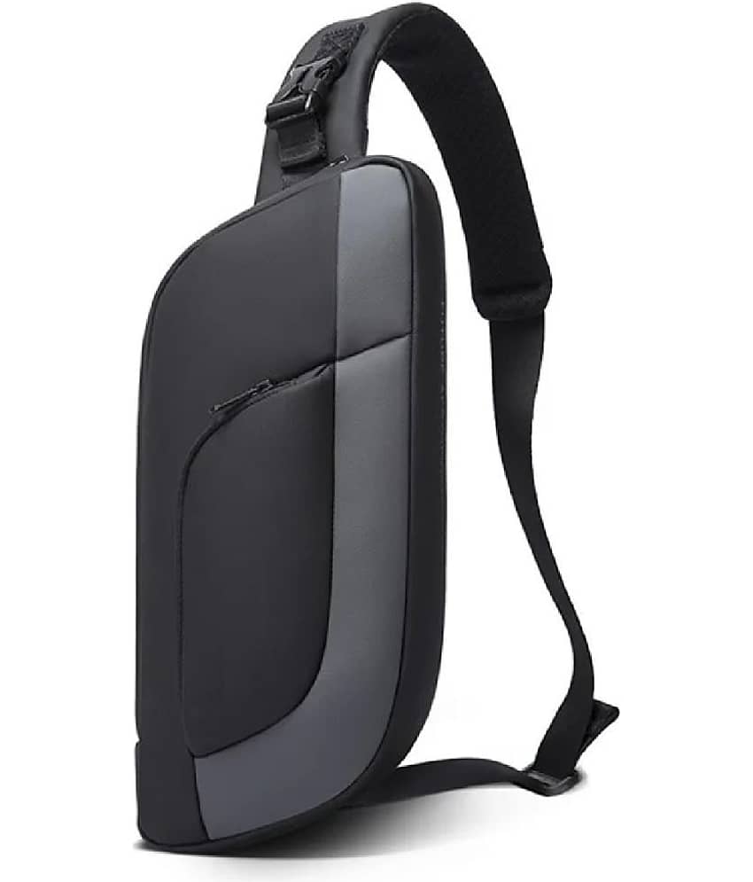 EIGHTEEN ENTERPRISE Leather Black Waist Pouch - Handbags | Buy online on ZillyBuy