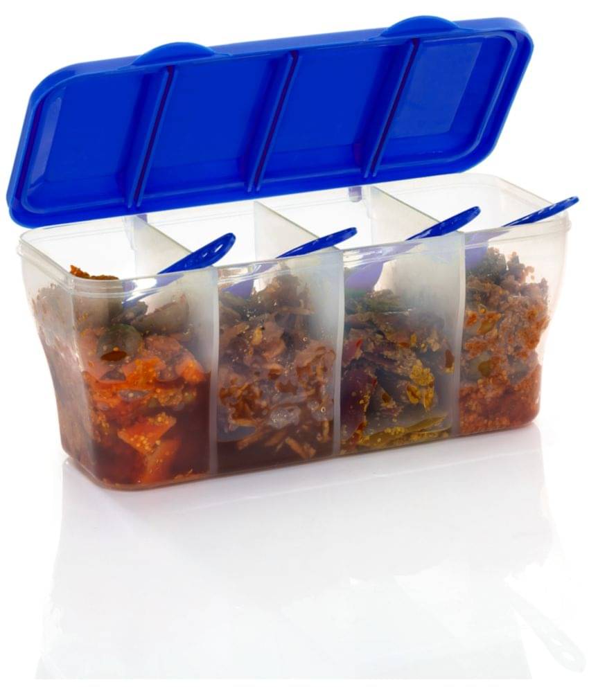     			FIT4CHEF Pickle Jar PET Blue Multi-Purpose Container ( Set of 1 )