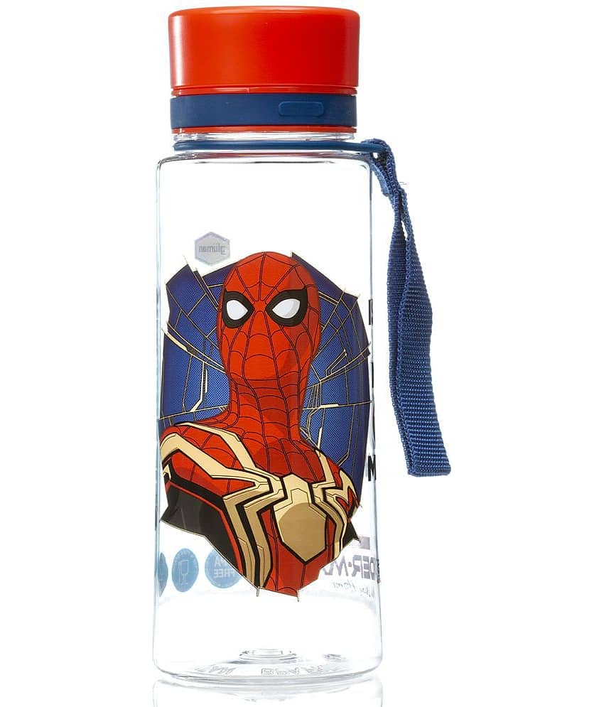 Gluman - Disney Spiderman Sporty Red School Water Bottle 650 mL ( Set of 1 ) - Stationery | Buy online on ZillyBuy