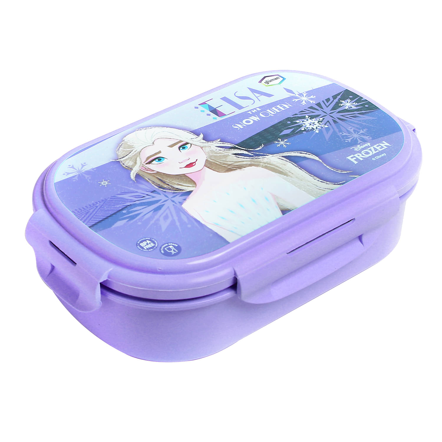     			Gluman Snappy Disney Stainless Steel School Lunch Boxes 2 - Container ( Pack of 1 )