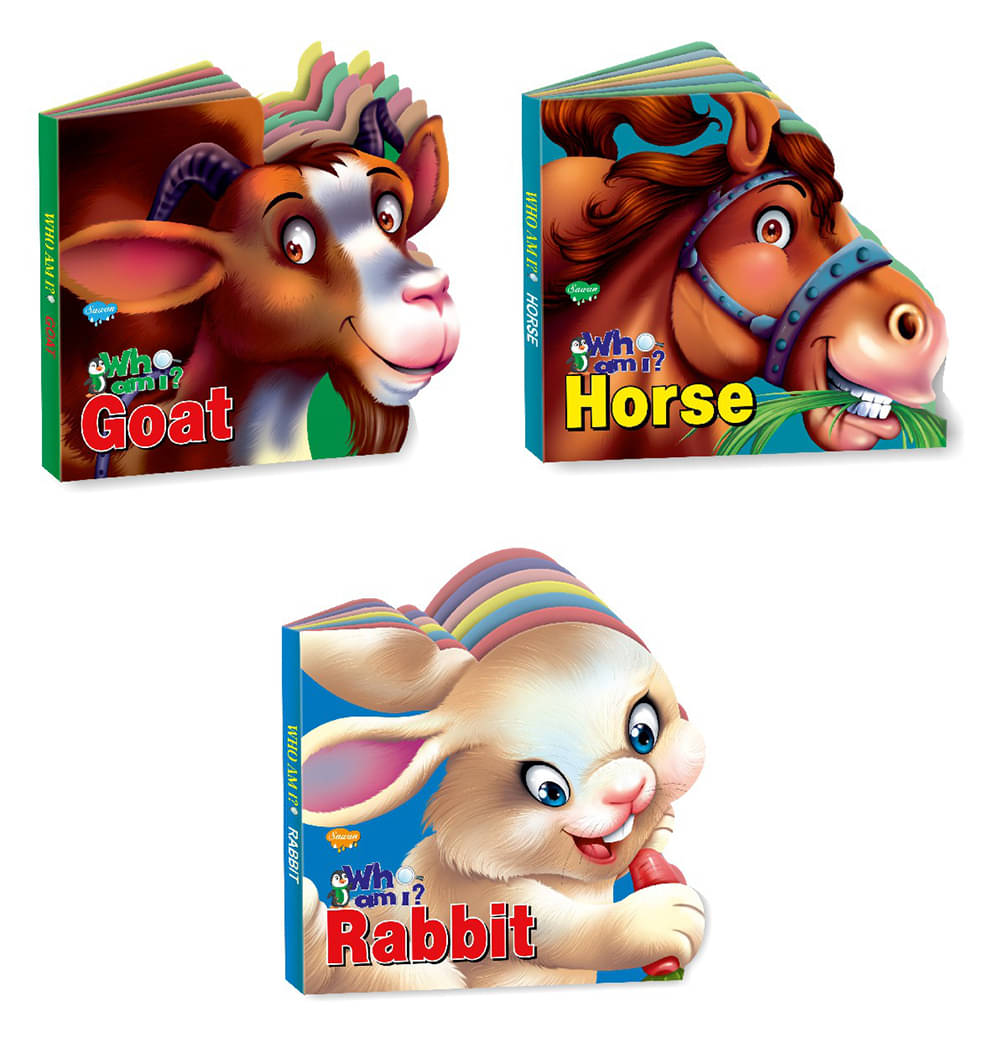 Goat, Horse, Rabbit | Set Of 3 Story Books By Sawan (Board Book, Manoj Publications Editorial Board) Goat, Horse, Rabbit | Set Of 3 Story Books By Sawan (Board Book, Manoj Publications Editorial Board)