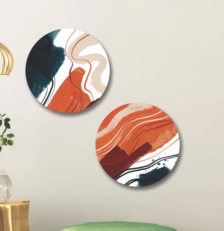 Saf Premium Abstract wall hanging MDF Painting     			Saf Premium Abstract wall hanging MDF Painting