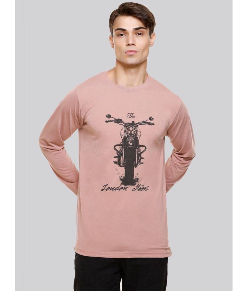 HVBK Pack of 1 Cotton Blend Regular Fit Men's T-Shirt ( Rose Gold ) HVBK Pack of 1 Cotton Blend Regular Fit Men's T-Shirt ( Rose Gold )