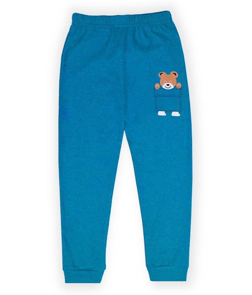     			J&JP Pack of 1 Boys Cotton Blend Trackpant ( Light Blue )