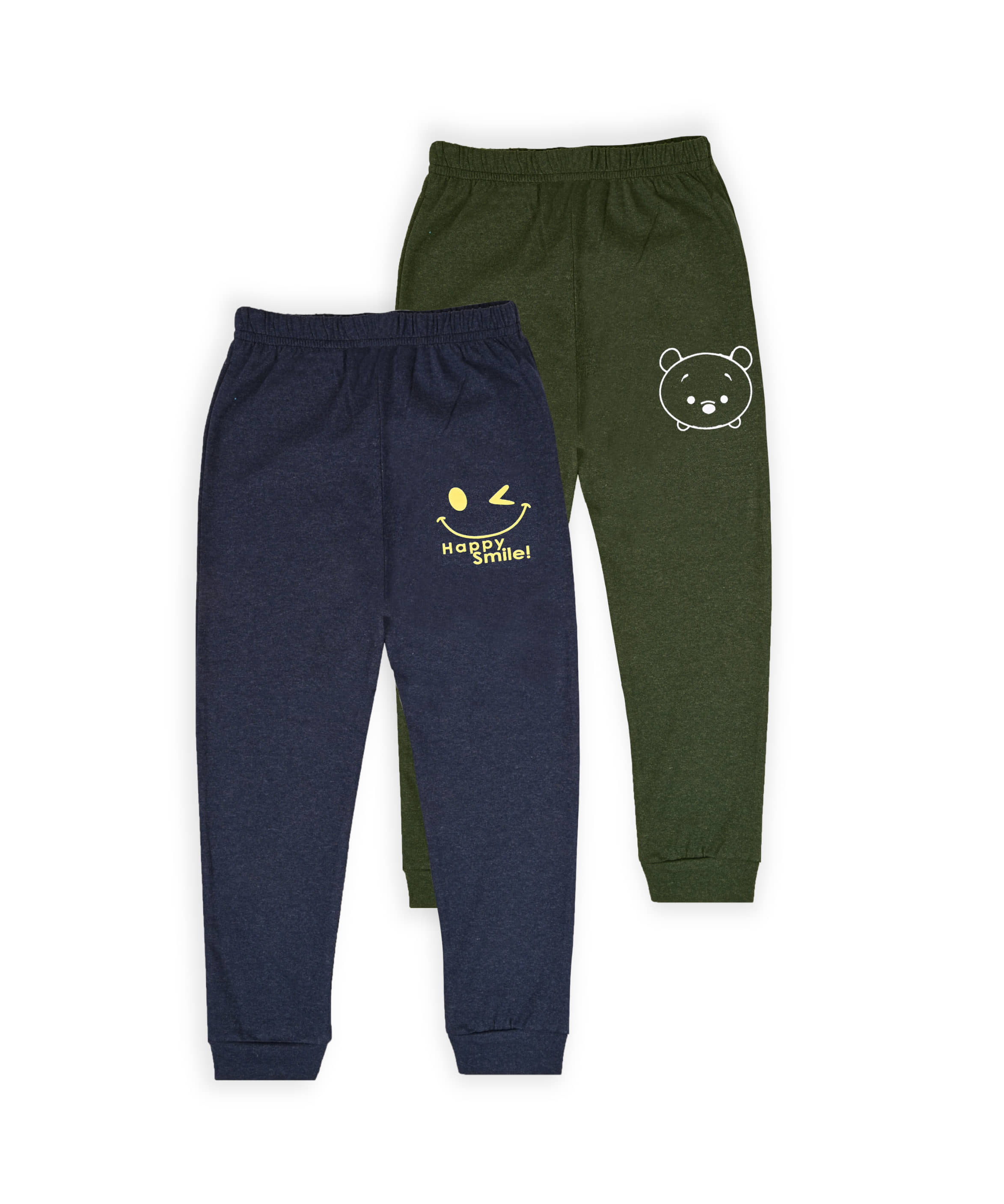 J&JP Pack of 2 Boys Cotton Blend Trackpant ( Multicolor ) - Track Pants | Buy online on ZillyBuy