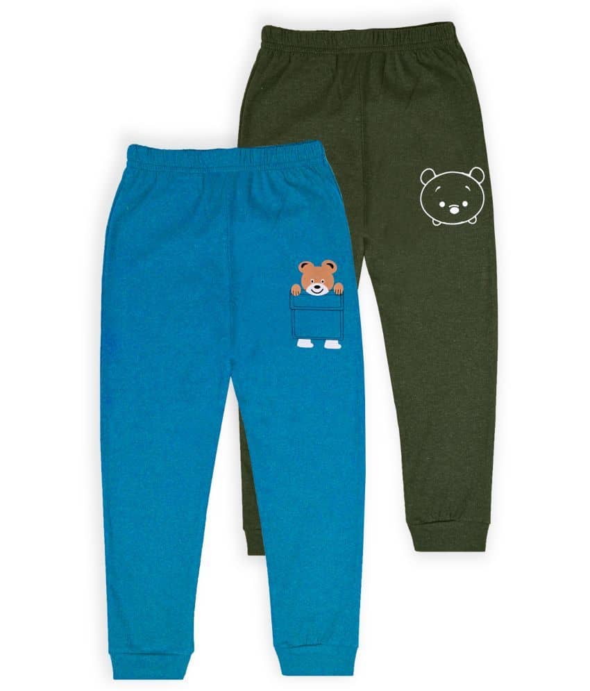 J&JP Pack of 2 Boys Cotton Blend Trackpant ( Multicolor ) - Track Pants | Buy online on ZillyBuy