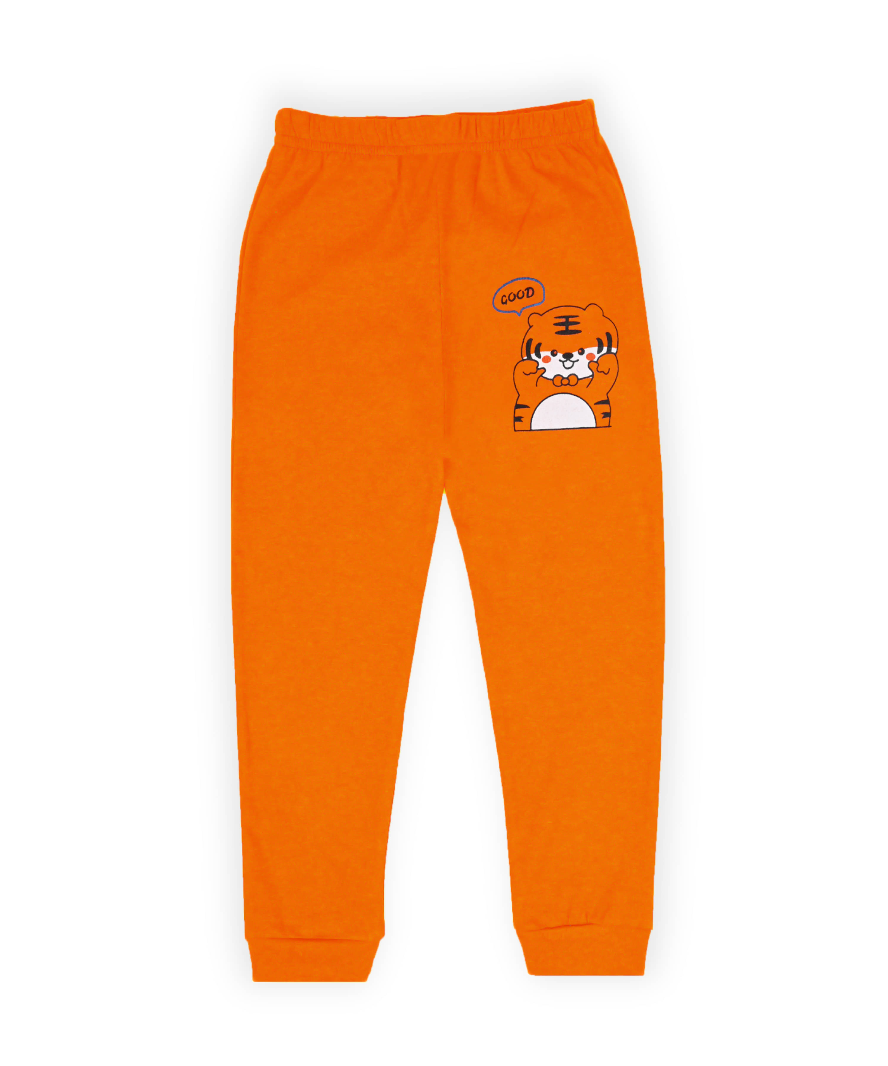     			J&JP Pack of 1 Boys Cotton Blend Trackpant ( Orange )