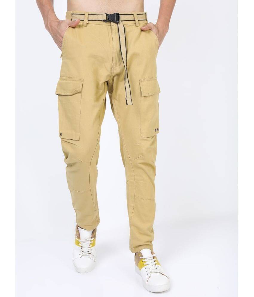     			Ketch Regular Flat Men's Formal Trouser - Beige ( Pack of 1 )