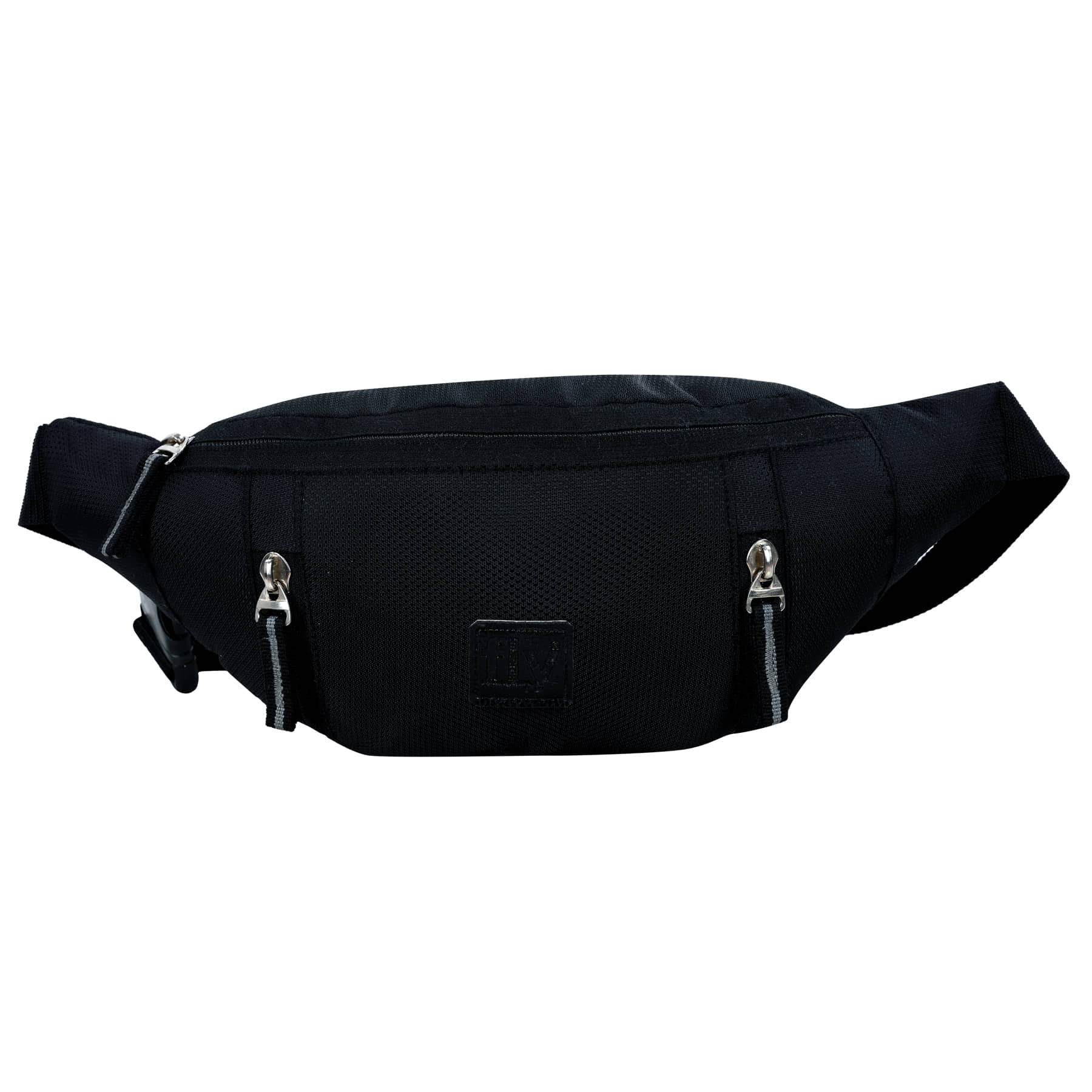 Leather World Polyester Black Waist Pouch - Handbags | Buy online on ZillyBuy