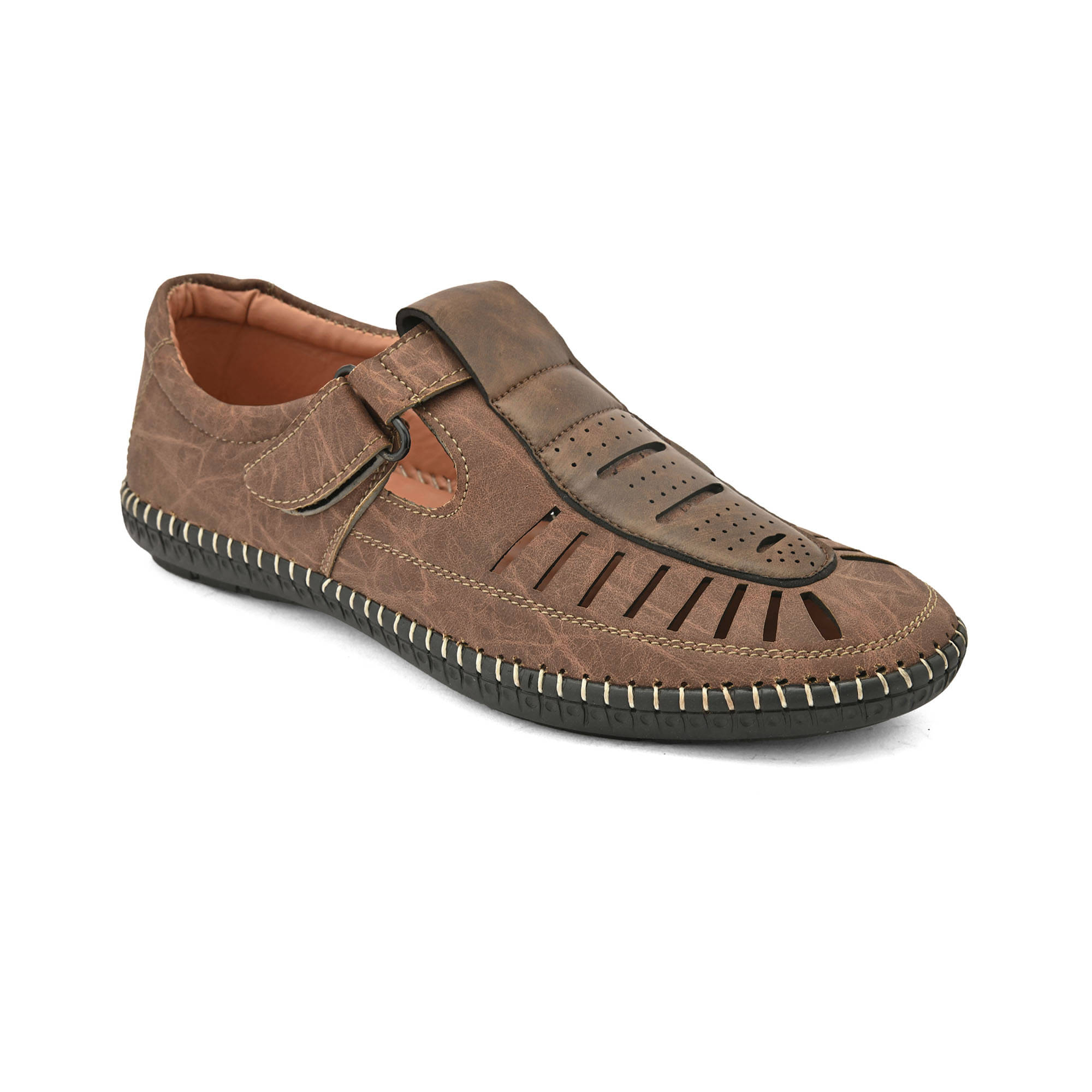     			Leeport - Camel Men's Sandals