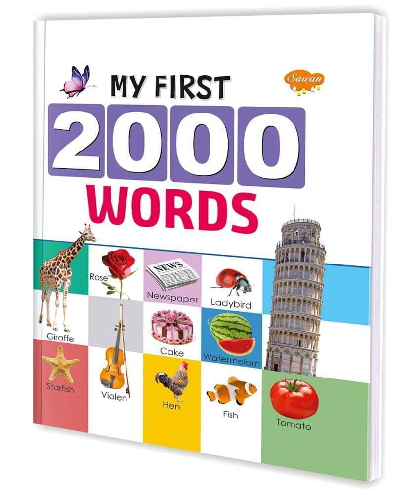 My First 2000 Words | By Sawan (Hardcover, Manoj Publications Editorial Board) My First 2000 Words | By Sawan (Hardcover, Manoj Publications Editorial Board)