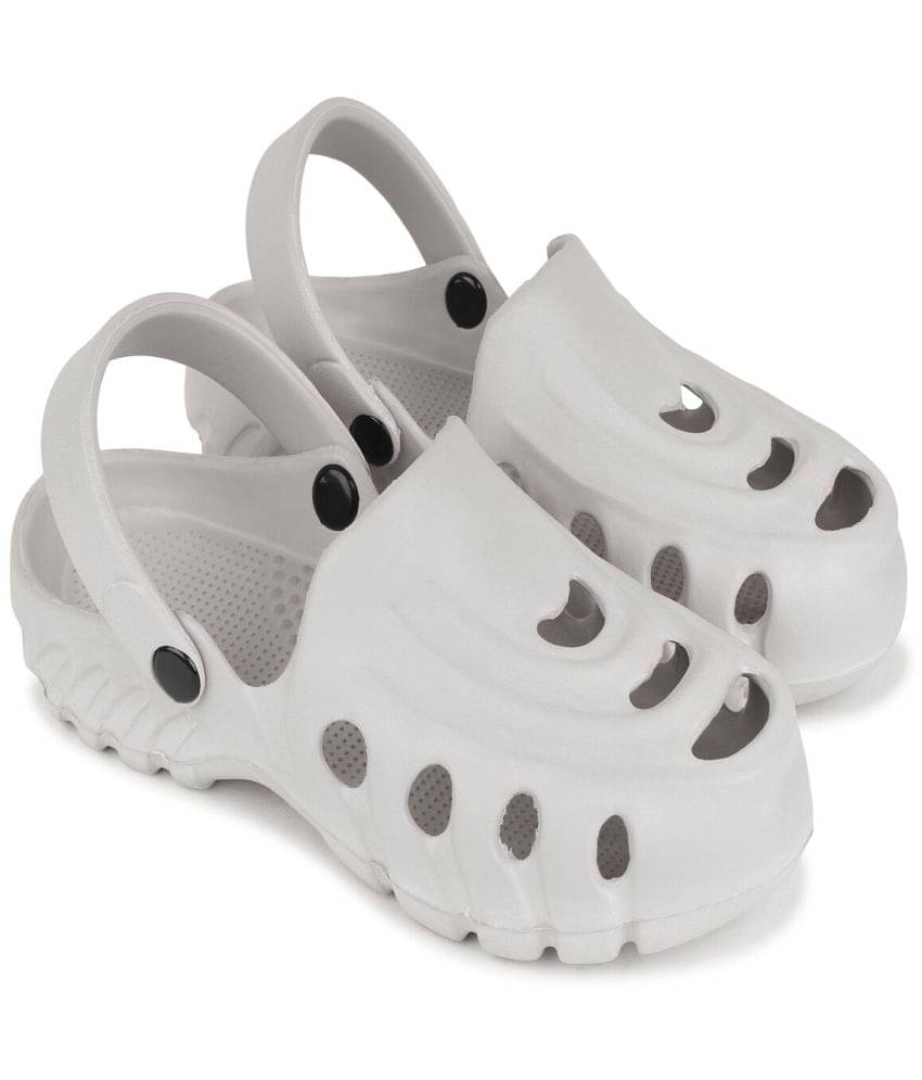 PENNEN - Grey Men's Clogs PENNEN - Grey Men's Clogs
